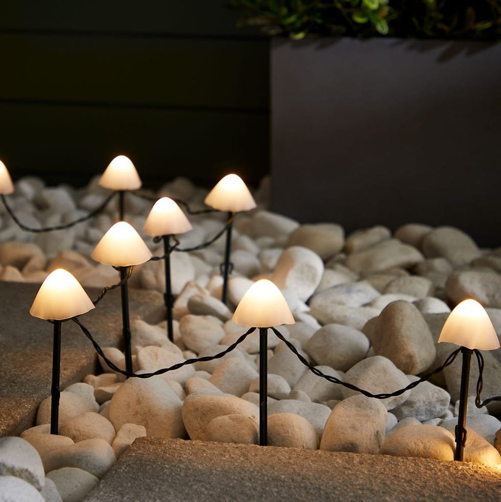 20 LED Mushroom Pathfinder Solar Lights