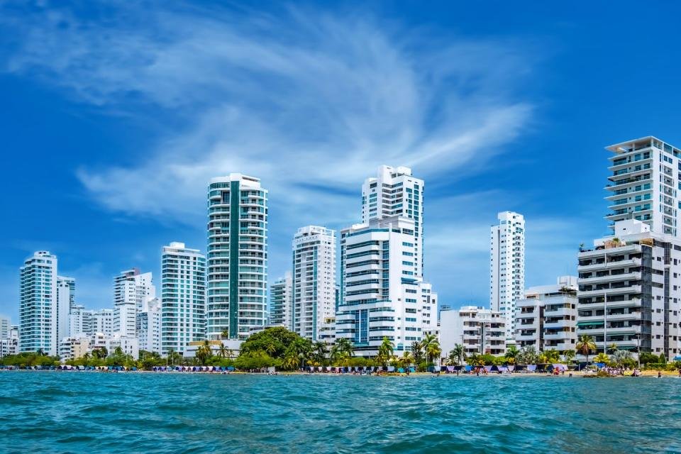 panama city cityscape, panama, central america