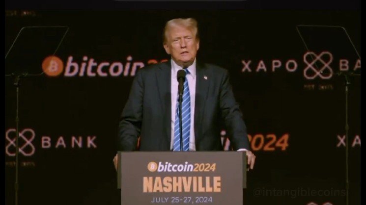 Développement chaud: Donald Trump fait 2,5 milliards de dollars de nouveaux mouvements de Bitcoin (BTC)! Le prix a commencé à augmenter!