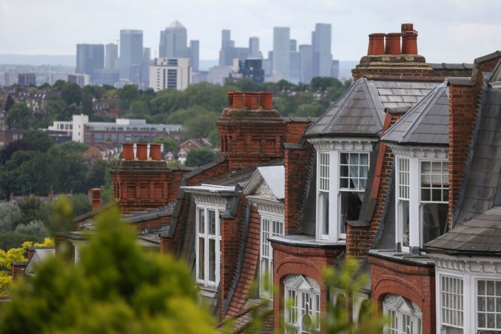 Asking prices for UK homes tumble in June