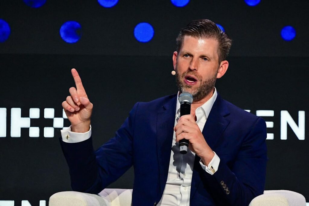 Eric Trump’s Stake in Bitcoin Miner Worth Staggering Amount