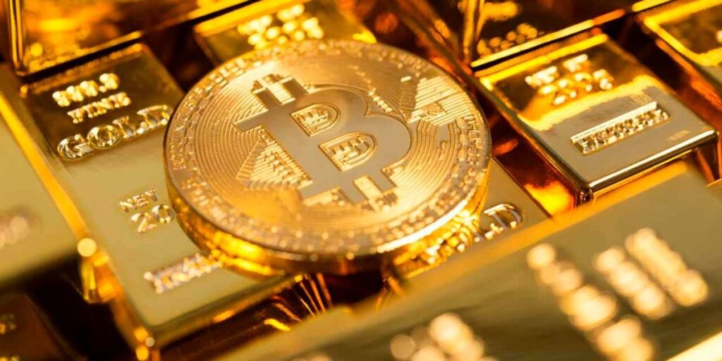 Gold and bitcoin are both vying to be safe havens for investors. Why gold is winning so far this year.