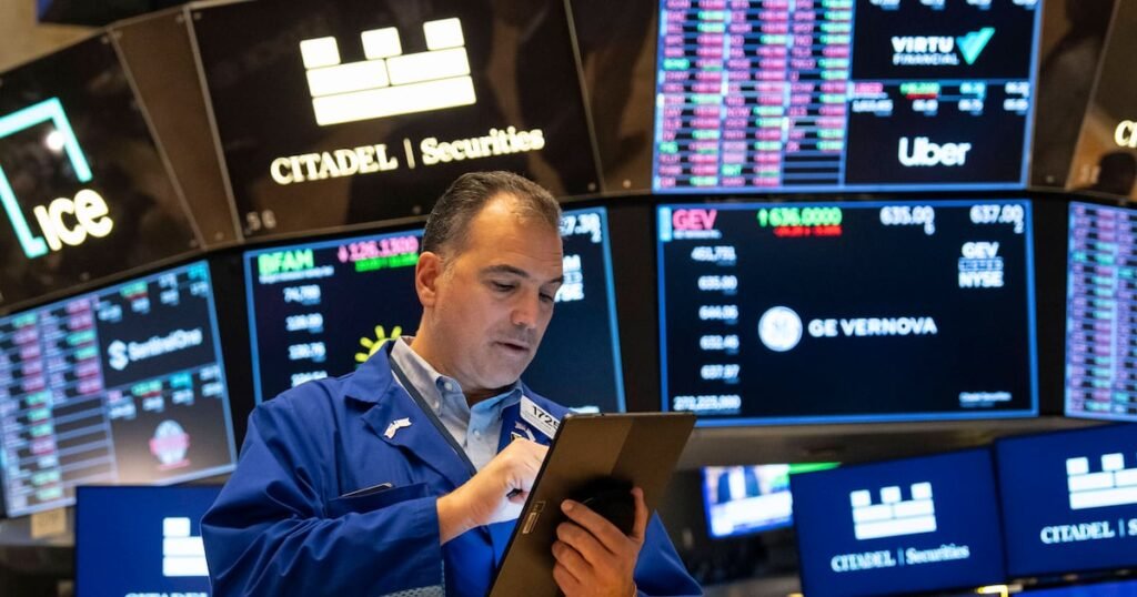 U.S. stocks slip following discouraging signal