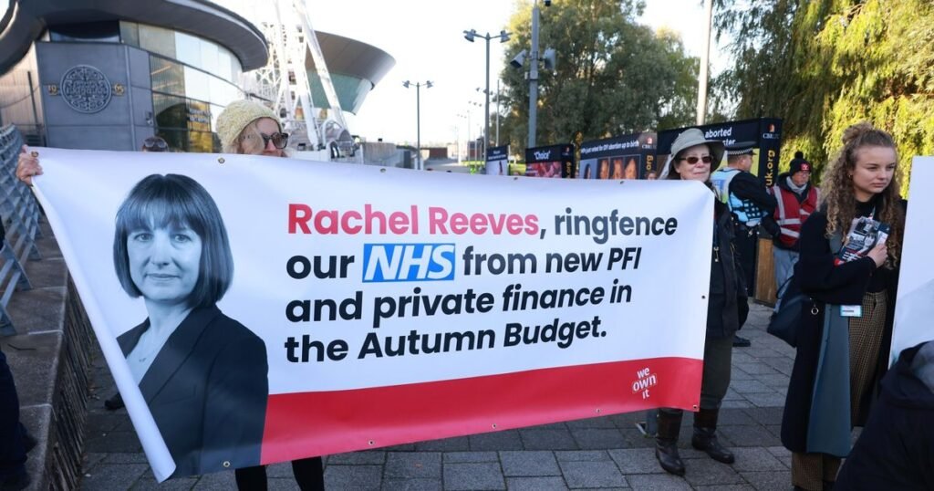 Labour MPs confronted at conference over NHS private finance ‘betrayal’