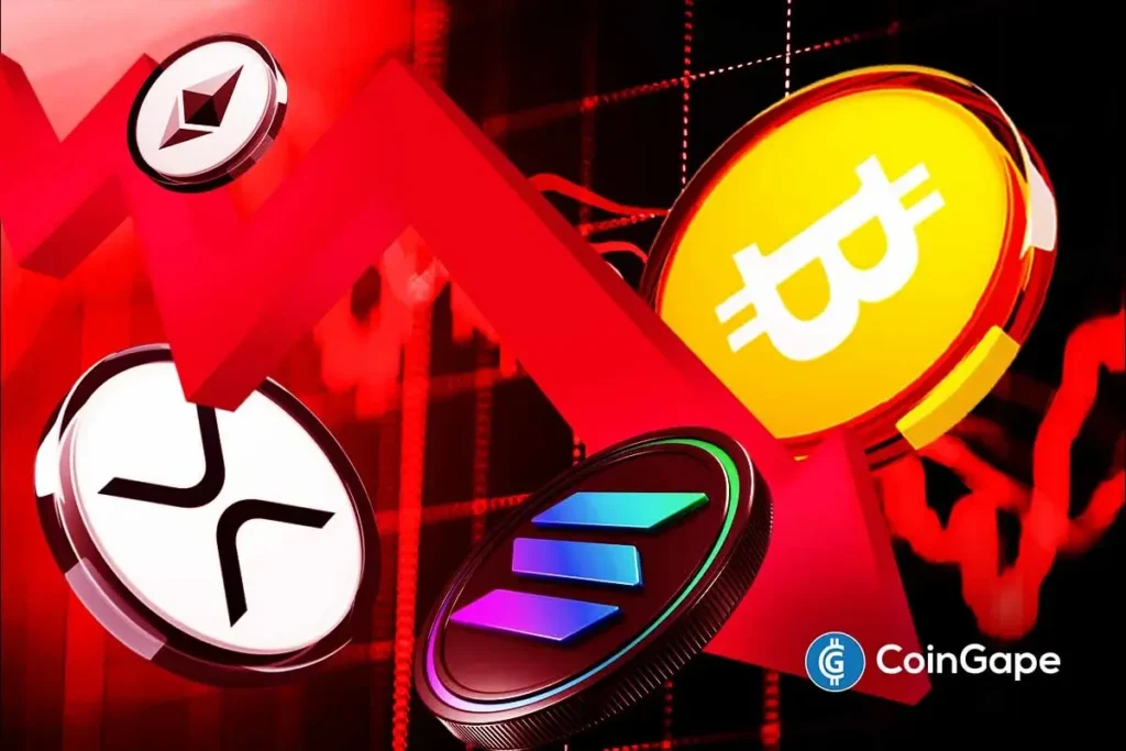 Why Are Bitcoin, ETH, XRP, SOL, ADA Falling Today?
