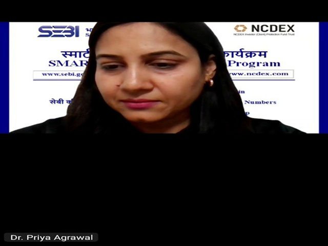 Webinar on basics of commodity derivatives held at MPM GFGC Karkala