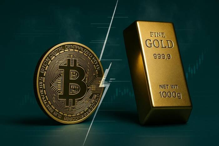 Gold vs. Bitcoin: The Flight to Safety Amid Sticky Inflation and Fed Rate Cuts