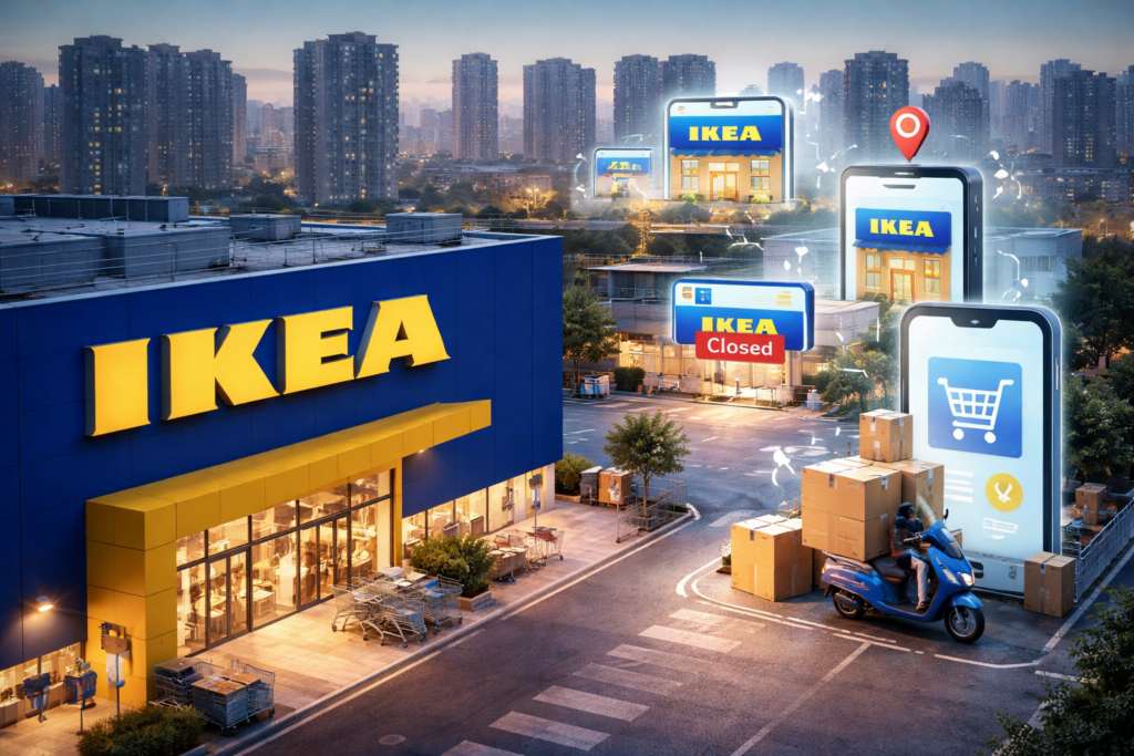 IKEA to close large China stores as property slump reshapes retail strategy