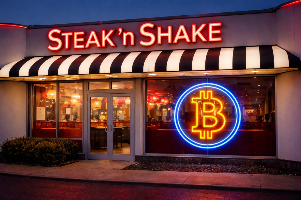 Steak ‘n Shake adds $5M to Bitcoin reserves, now holds $15M in BTC