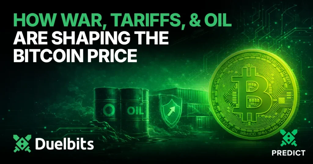 How War, Tariffs, And Oil Are Shaping The Bitcoin Price