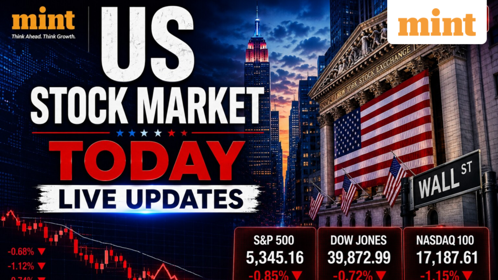 US Stock Market Today Live Updates: US stocks edge marginally lower; traders assess inflation data, Mideast developments