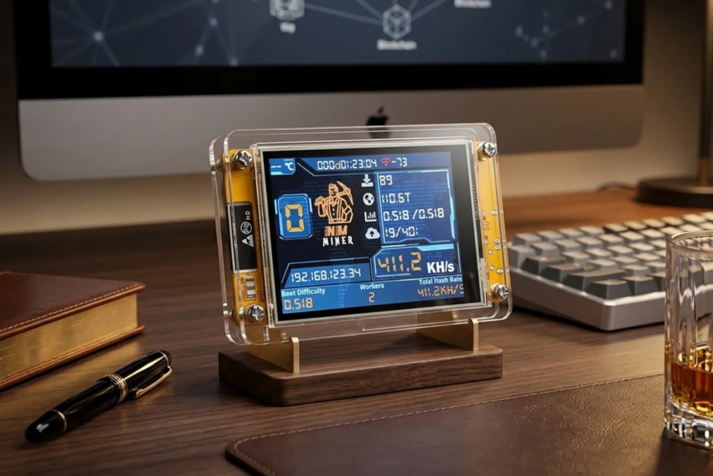 This desktop Bitcoin miner won’t turn your room into a furnace — and it’s just $40