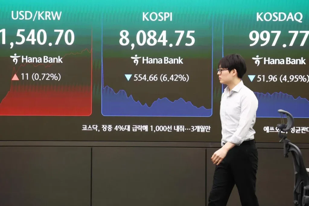 Asia markets tumble amid AI stock rout and Iran attacks