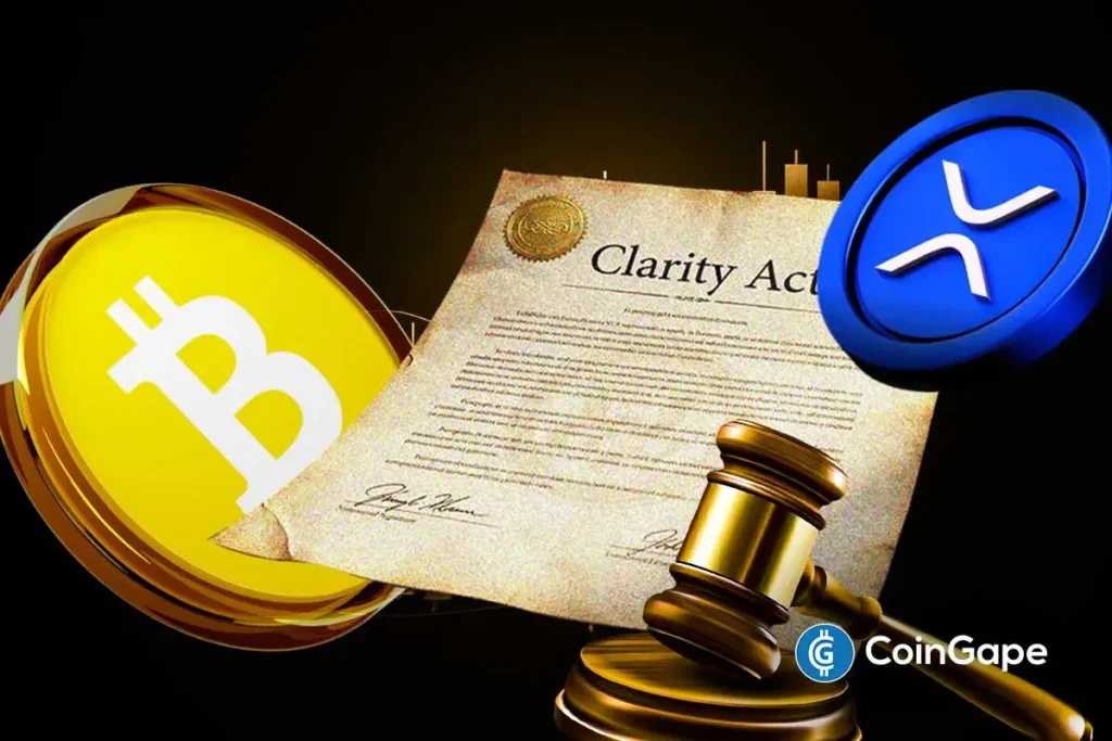 Bitcoin and XRP Price Prediction as CLARITY Act Enters Make-or-Break Week