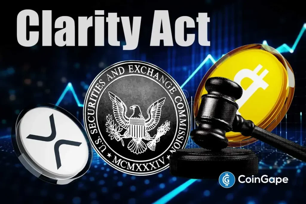 Bitcoin and XRP Price Prediction Ahead of CLARITY Act Talks