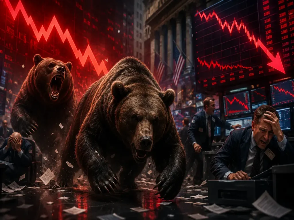 FED Meeting Live | Dow Jones | US Stock Market Live: US stocks end sharply lower as semiconductor rout deepens; Fed holds rates steady