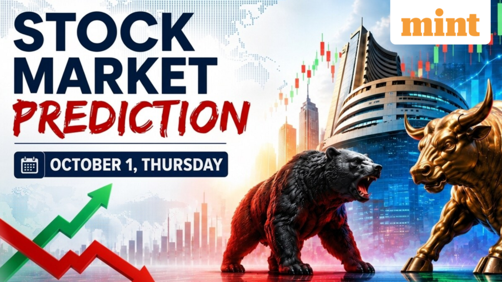 Stock market prediction for today: Sensex, Nifty outlook for Thursday | Kospi, Taiwan cues to watch | 1 Oct 2026