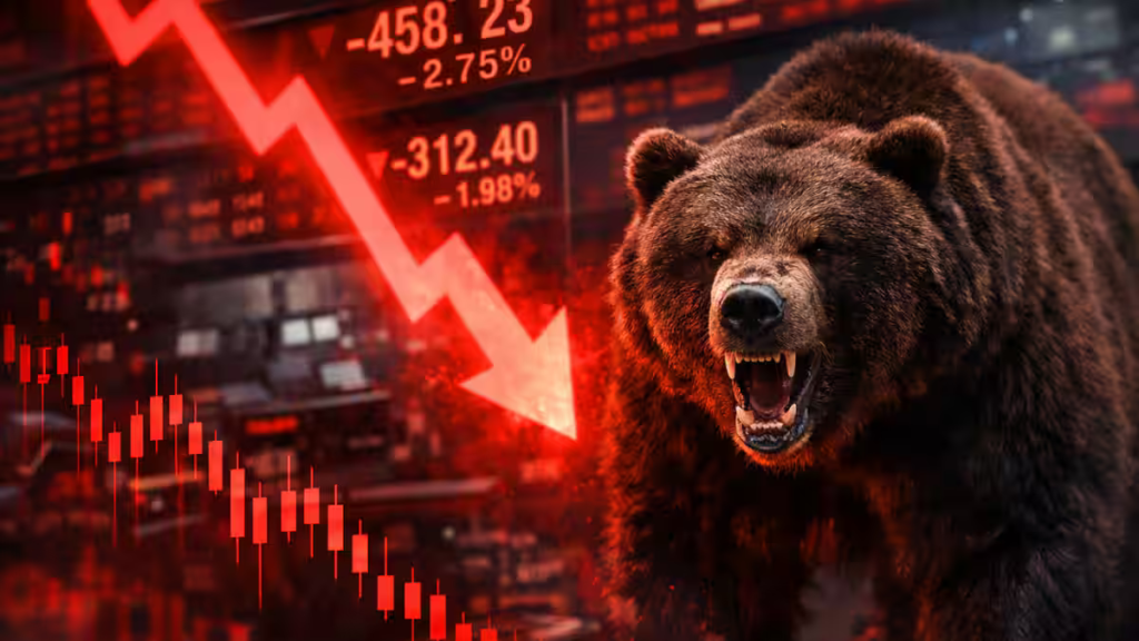 Why is the stock market falling today? Sensex plunges over 600 pts, Nifty below 23,500; crude nears $100