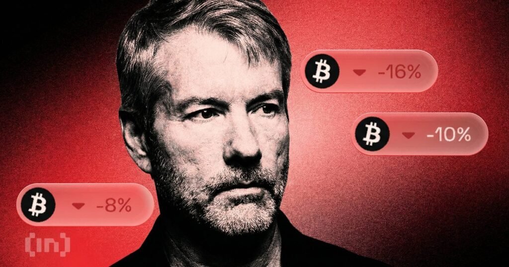 MicroStrategy’s Bitcoin Guide Issues a 93% Crash Warning to Investors