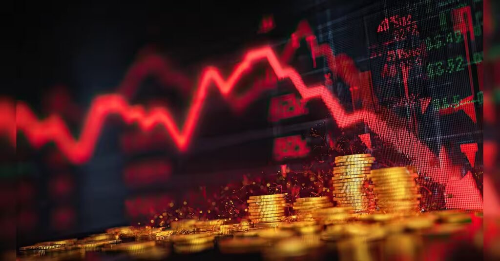Stock Market Close: Sensex falls 429 pts, Nifty ends at 22,603 as RBI hikes rate amid price pressure | Markets News